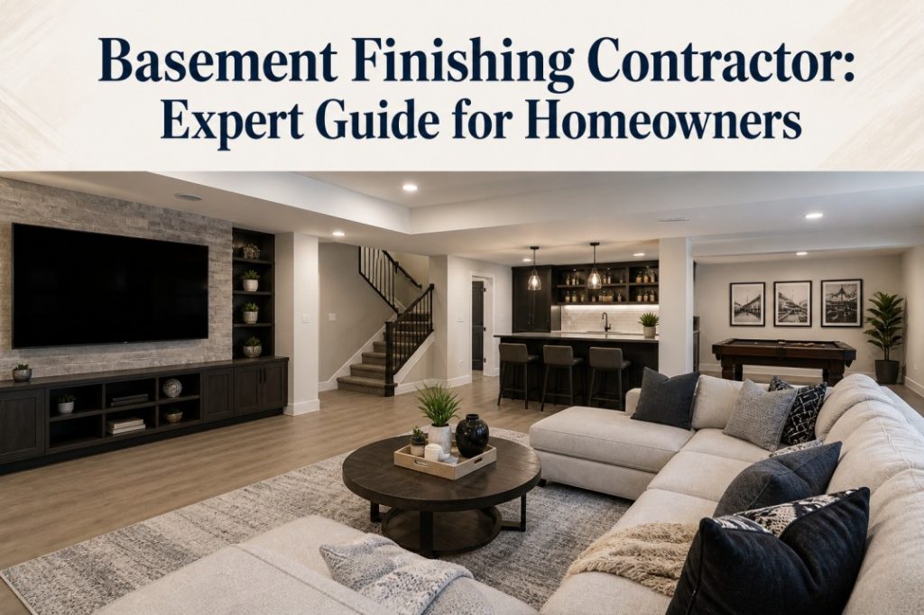 Basement Finishing Contractor