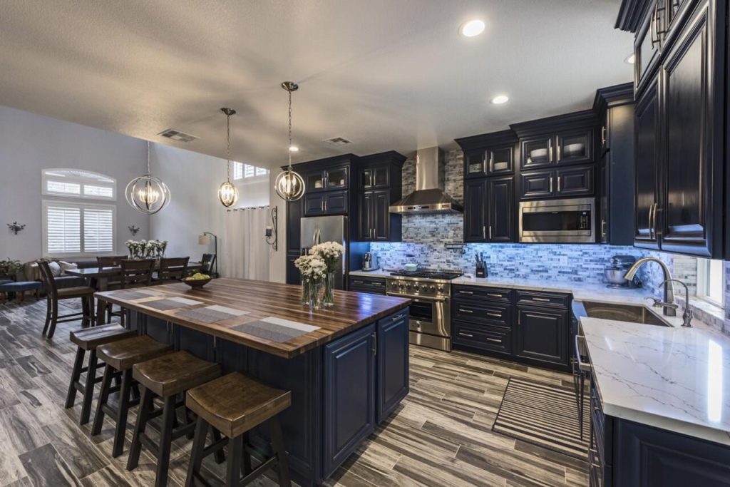 When remodeling a house, what comes first?