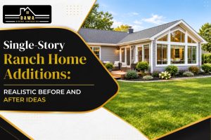 Single-Story Ranch Home Additions: Realistic Before and After Ideas