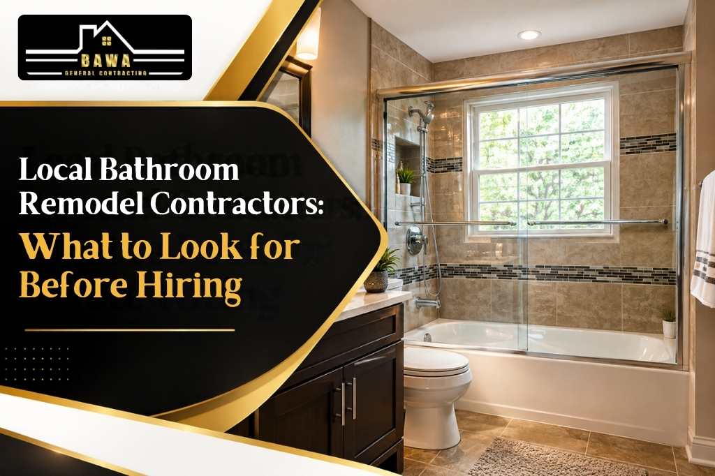 Learn what to look for when hiring local bathroom remodel contractors, including experience, estimates, timelines, licensing, and project scope.