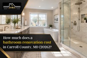 How much does a bathroom renovation cost in Carroll County, MD